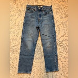 Levi's wedgie straight jeans